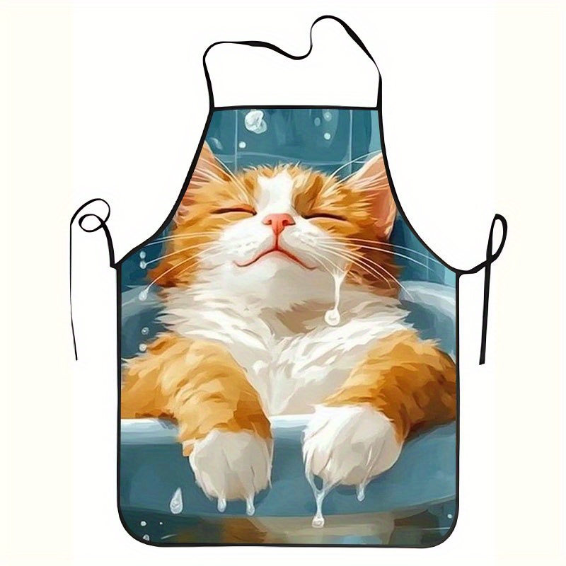 Home Cooking Made Easy - Un grazioso grembiule con un gatto