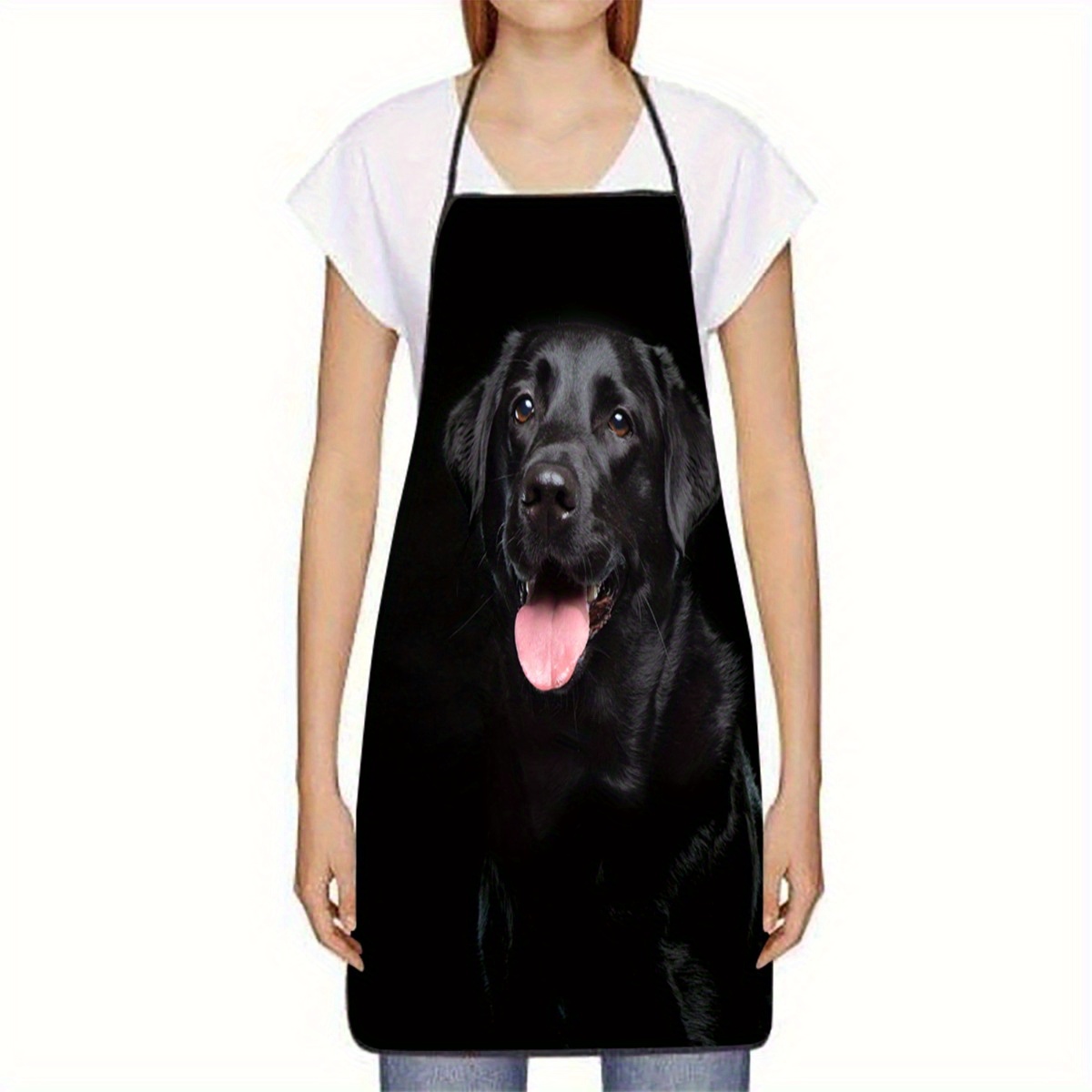 1 grembiule nero con stampa di - Home Cooking For Dogs recensione e prezzo