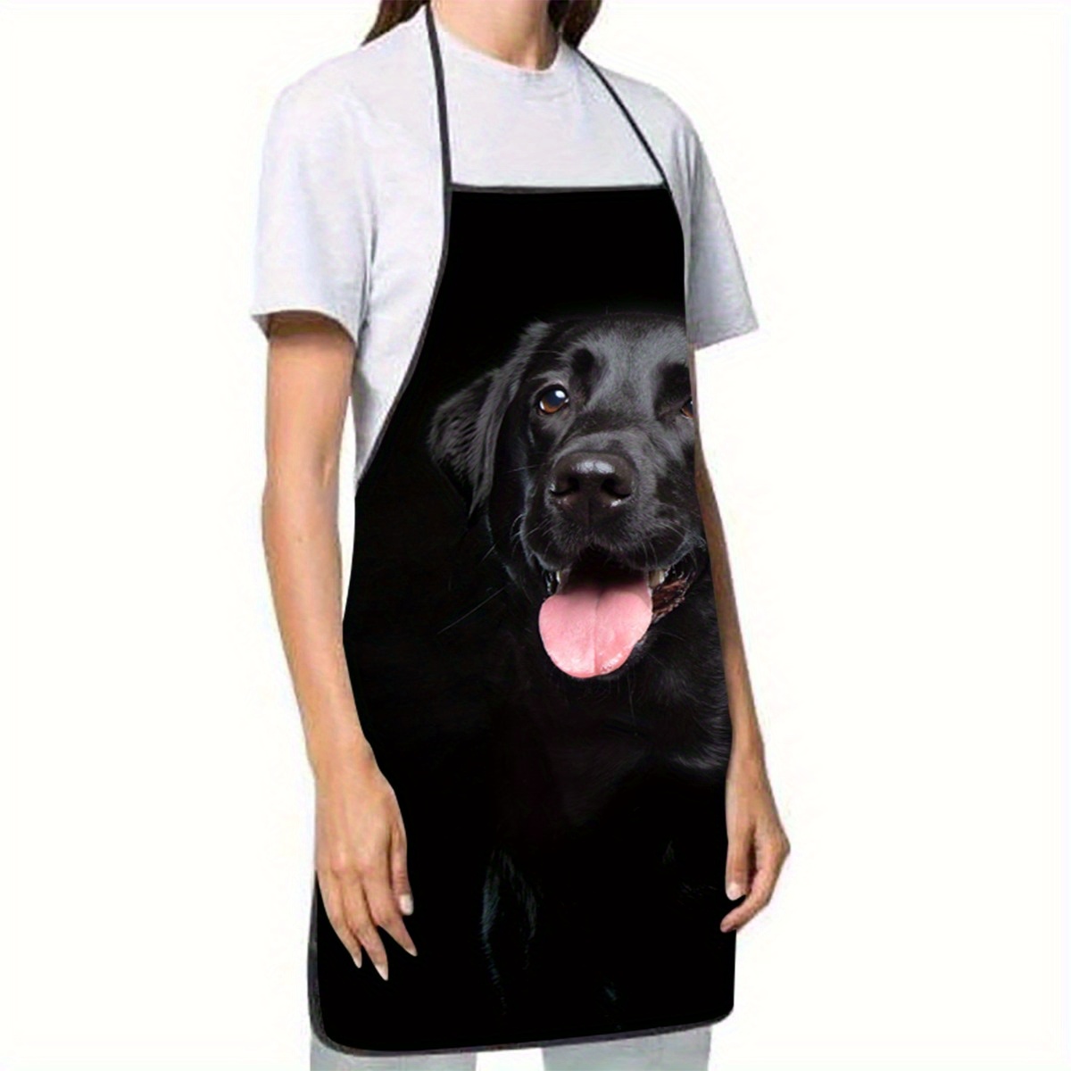 1 grembiule nero con stampa di - Home Cooking For Dogs recensione e prezzo