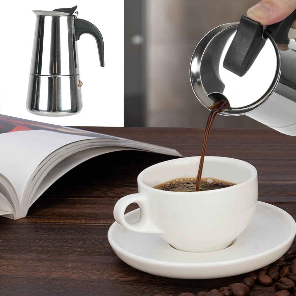 Caffettiera Moka in acciaio in - Home Cooking Appliances recensione e prezzo