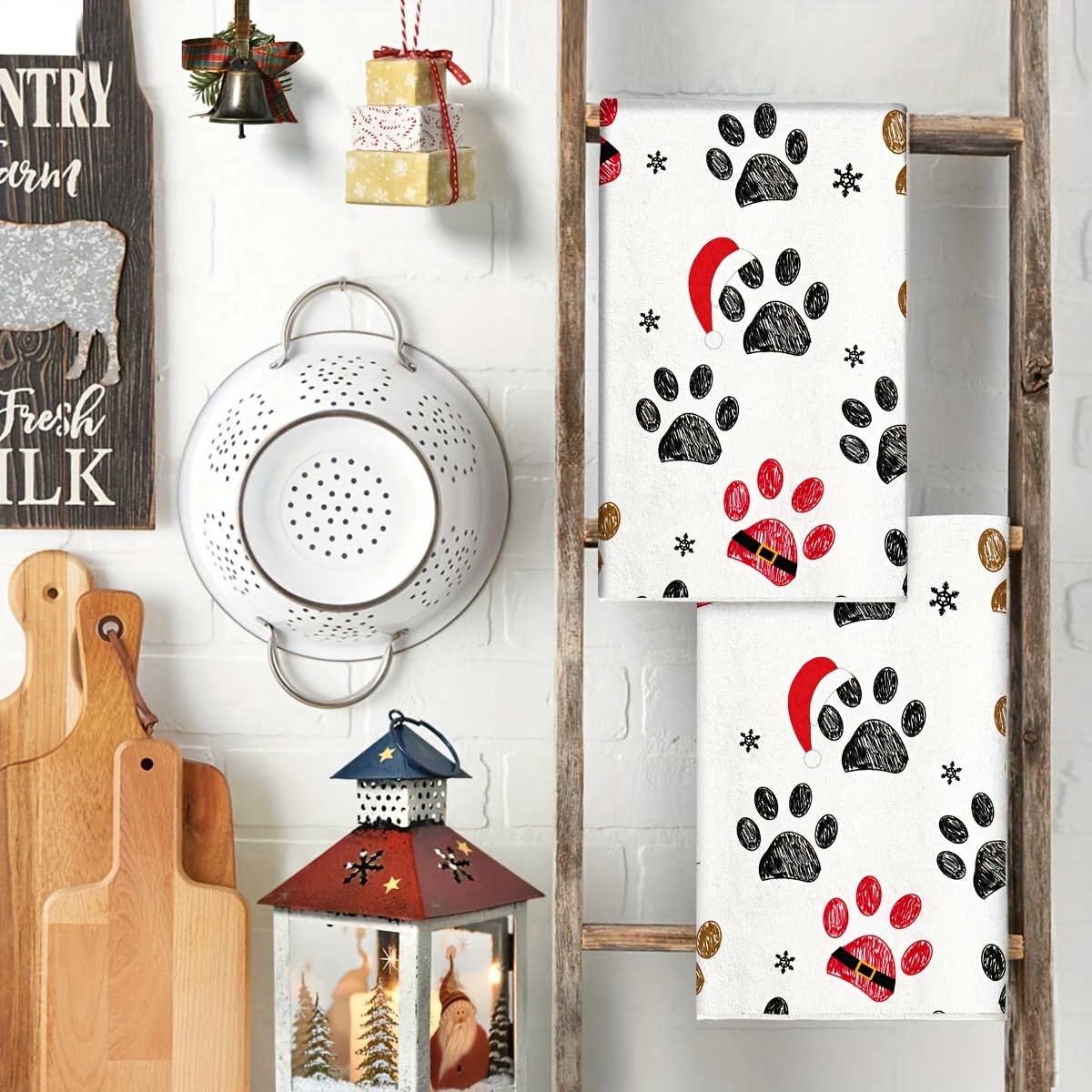 2 pezzi, asciugamani da cucina - Home Cooking For Dogs recensione e prezzo
