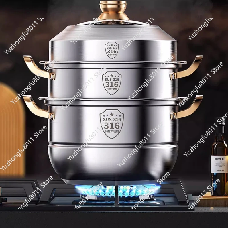 Pentola a vapore in acciaio in - Home Cooking Appliances recensione e prezzo