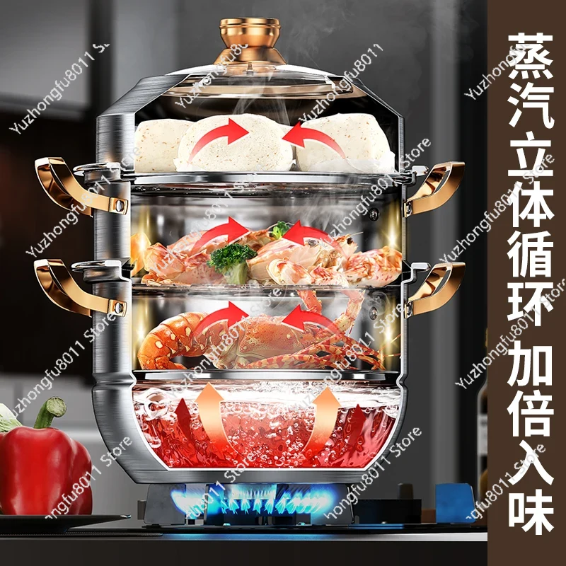 Pentola a vapore in acciaio in - Home Cooking Appliances recensione e prezzo